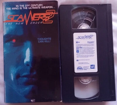 Scanners 2 The New Order VHS 1991 Fox Video Media Vintage Cult - Image 1 of 4