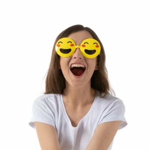 Funny Emoji Glasses Photobooth Funny Novelty Sunglasses Specs Fancy Dress - Picture 1 of 1