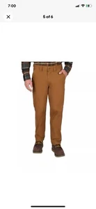 Coleman Men's Fleece Lined Strech Utility Pants 32x30 Toffee NWT - Picture 1 of 6