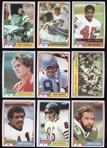 1981 TOPPS NFL FOOTBALL CARD + ROOKIE RC SEE LIST 227-528 - Picture 1 of 448