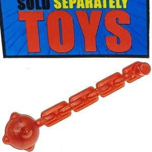 Vtg Transformers Beast Wars Fox Kids Rhinox MACE red weapon accessory part - Picture 1 of 13