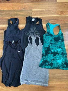 XS S Lululemon Adidas Racerback Tank Tops *BUY FIVE + ITEMS = FREE POST - Picture 1 of 2