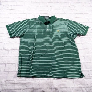Masters Collection grün gestreiftes kurzärmliges Herren Poloshirt aus Pimabaumwolle XL - Bild 1 von 9