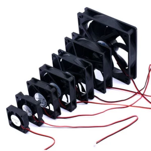 Ventilador de caja de computadora de refrigeración 5V 12V 24V 40 50 60 70 80 120 mm DC PC 3D impresora 2 pines - Imagen 1 de 26