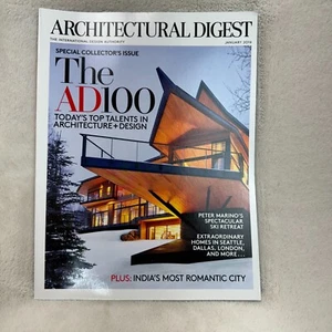 Architectural Digest Magazine January 2016 Special Collector's Issue The AD100 - Picture 1 of 4