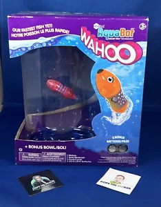 Hexbug AquaBot Wahoo con tazón nuevo en caja con pez inteligente rosa - Imagen 1 de 1