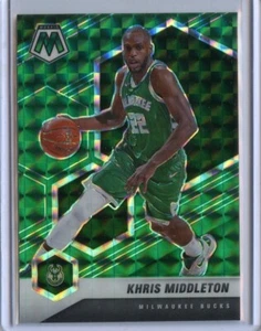 2020-21 Panini Mosaic Mosaic Green #105 Khris Middleton - Picture 1 of 1