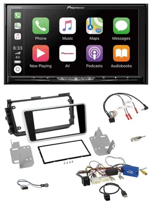 Pioneer 2DIN Lenkrad USB DAB DVD Bluetooth Autoradio für Nissan Micra 17-20 Rück - Bild 1 von 4