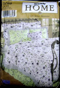 Simplicity Home Pattern - "Lenzuola di lusso" #9088 non tagliato - Foto 1 di 7