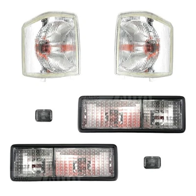 Land Rover Discovery 1994-1999 1 luces de señalización laterales transparentes Allmakes 4x4 Foto 1 de 2