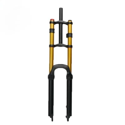 MTB E-Bike 26 27.5 ER Quick Release Shock Absorb Air Suspension Bicycle Fork - Image 1 of 4