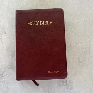 Holy Bible Self-Pronouncing KJV / 1975 Leatherbound - Imagen 1 de 14