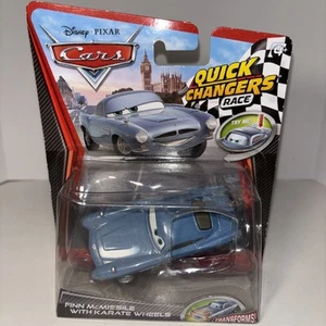 Disney Cars 2 Quick Changers Race 2011 Finn McMissile Karate Räder Spielzeug selten - Bild 1 von 9