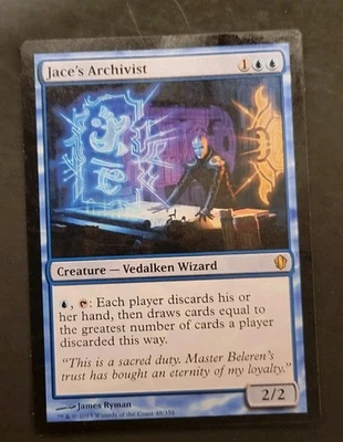 Core Set 2012 Jace's Archivist MTG Magic the Gathering NM - Image 1 of 2