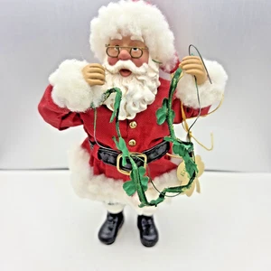 Vintage Clothtique Possible Dreams irischer Weihnachtsmannschmuck Weihnachten 6 Zoll 2001 Kleeblatt ANSEHEN - Bild 1 von 4