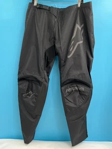 Alpinestars Fluid Graphite MX Motocross Pants Black Dark Grey Size 38 - Picture 1 of 7