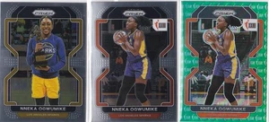 2022 Panini Prizm Nneka Ogwumike Lot Los Angeles Sparks - WNBA Logo Green Prizm - Picture 1 of 2