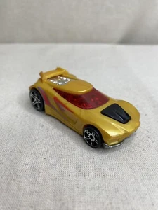 Hot Wheels Chicane Car Yellow Red Car 37g Loose 1:64 Scale - Picture 1 of 12