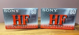 Sony High Fidelity 60 minuti nastri audio vuoti x 2 SIGILLATI - Foto 1 di 3