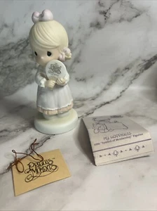 Limited Edition mit Originalkarton Precious Moments 1990 I'm A Precious Moments Fan - Bild 1 von 12