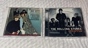 THE ROLLING STONES CDS - LOT OF 2 - 1995 Stripped - 1966 Big Hits - Picture 1 of 6