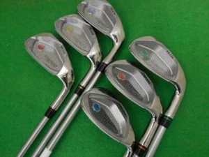 2015MODEL KASCO BIG SUPER HYTEN TARO 6PC R-FLEX IRONS SET GOLF CLUBS - Picture 1 of 4