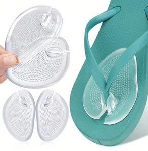 1 Pair Sticky Toe Grip Forefoot Pad for Anti-Slip Massage Cushion in Sandals-NEW - Picture 1 of 7