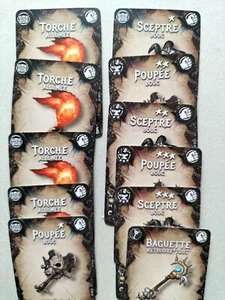 LOT DE CARTE DE L'EXTENSION SEWER FEVER EN FRANCAIS/ORCQUEST WARPATH M805 - Picture 1 of 1