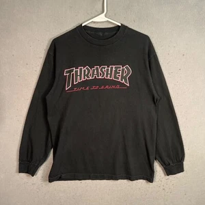 Thrasher x Independent Truck "Time To Grind" Skateboarding T-Shirt Erwachsene Medium - Bild 1 von 9