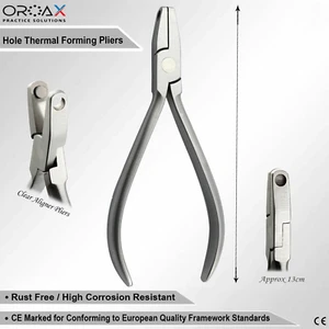Kieferorthopädische Thermoformung Loch klar Zahnspange Aligner Retainer Ortho Zange - Bild 1 von 3