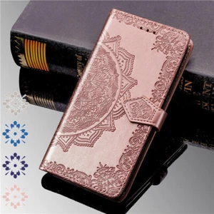 Floral Leather Phone Case Holder Wallet Flip Cover For iPhone 16 13 12 11 XR 7 8 - Picture 1 of 37