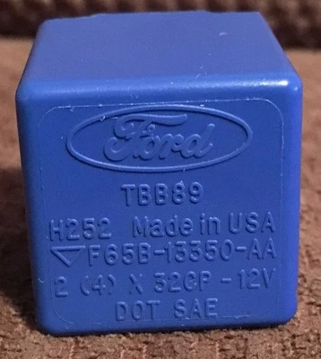 Relé intermitente Ford Lincoln Mercury F65B-13350-AA 1997-2003 H252 Foto 1 de 2