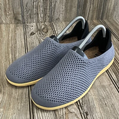 Mahabis 男女通用透气轻便拖鞋 M 码 7.5 W 9 浅灰色黄色 — 第 1/4 张图片