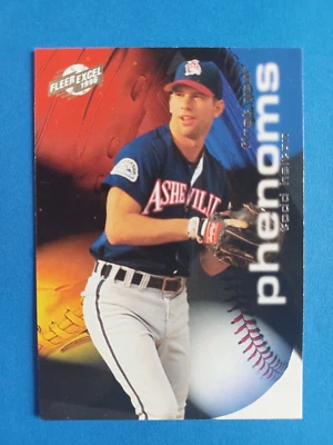 1996 FLEER EXCEL TODD HELTON #5 FIRST YEAR PHENOMS RC ROOKIE ASHVILLE TOURISTS - Image 1 of 2