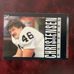 1985 Topps Set TODD CHRISTENSEN HOWIE LONG MISCUT CARD #287 RAIDERS - NR-MINT - Picture 1 of 2