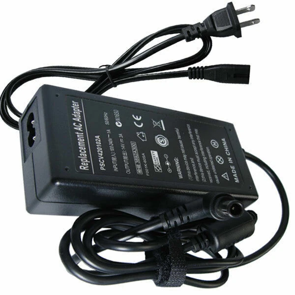 AC Adapter For Samsung S24C370HL S24C570HL S24C750P S24C770T Monitor Power Cord - Image 1 of 1