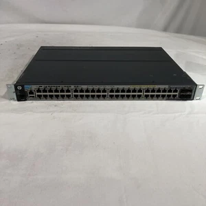 HP 2920-48G-PoE+ 48-PORT LAYER 3 SWITCH - J9729A - 4 DUAL PERSONALITY PORTS - Picture 1 of 7