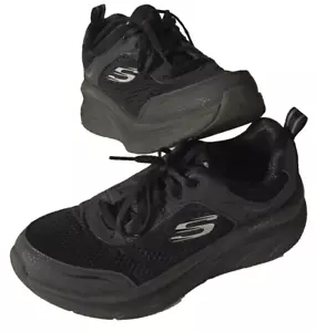 Sneakers da passeggio Skechers D'Lux Walker Infinite Motion da donna taglia 8 a rete nere - Foto 1 di 20