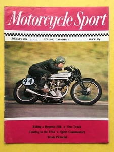 Motorrad Sport - Januar 1976 - Touring IN Der USA - Magazin - Imagen 1 de 3