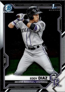 EDDY DIAZ  CARD #BCP-33 BUY ANY 2 ITEMS FOR 50% OFF   B225R3S1P63