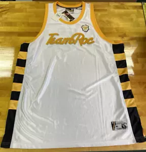 Vintage Team Roc Rocawear Herren Größe 3XL Basketball Trikot #45 weiß gold schwarz Neu mit Etikett - Bild 1 von 20