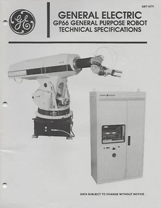GE General Electric - GP66 Robot - Technical Specifications - Brochure (ST415) - Bild 1 von 2