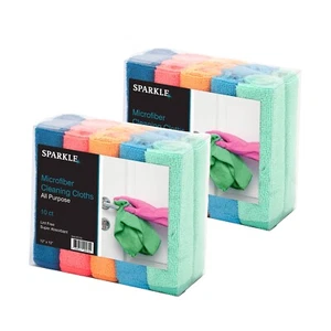Paños de limpieza de microfibra Superio, paños de lavado de alta absorción (20) - Imagen 1 de 6