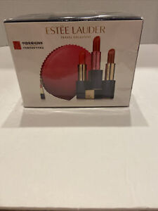 ESTEE LAUDER Travel Exclusive Pure Color Envy Sculpting Lipstick Trio New in BOX