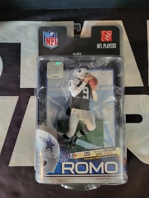 Tony Romo Dallas Cowboys Persecución de Acción de Gracias/3000 Juguetes MCFARLANE SIN USAR, EN CAJA NUEVO Foto 1 de 2