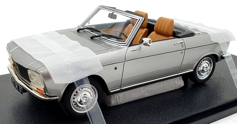 Cult Models 1/18 Scale CML013-4 - Peugeot 304 Cabriolet 1973 - Met Silver - Photo 1/4