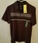All in Motion Men's Chest Stripe Golf Polo Shirt, MSRP $24