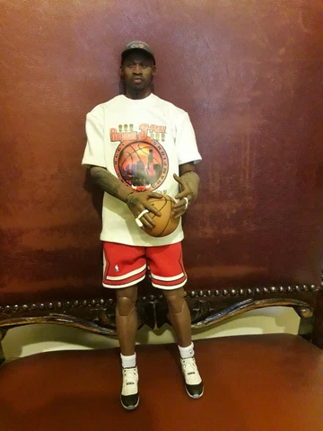 1/6 enterbay DENNIS RODMAN CHICAGO BULLS FIGURE #21 Cover