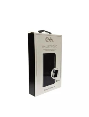 Funda tipo folio tipo billetera de cuero Case-Mate para Samsung Galaxy S8 - Negra Foto 1 de 4