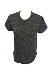 Damas HOLISTER Doble Curvo Camiseta UK XS Azul Gris con Patrón de Mancha 8214 - Imagen 1 de 5